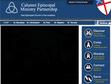 Tablet Screenshot of calumetepiscopal.org